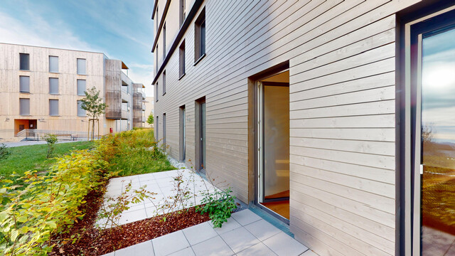 🆕 Wohnen oder arbeiten? Beides: 80 m² auf 2 Geschossen mit Garten in Hard