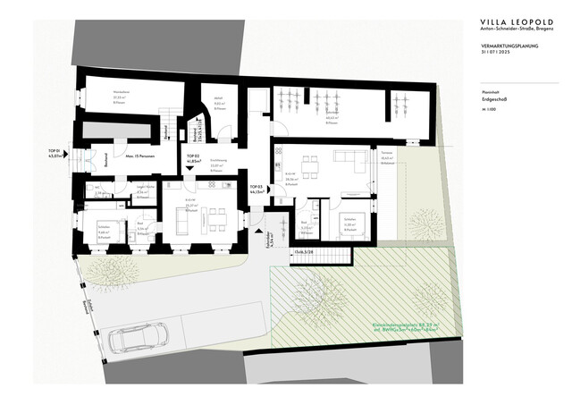 Neuer Preis: einzigartige Stadtvilla in Seenähe