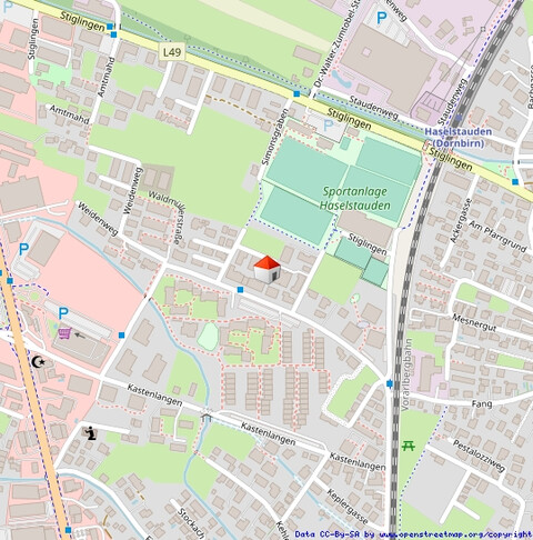 Großzügige 2-Zimmer-Dachgeschoss-Wohnung in ruhiger Lage in Dornbirn