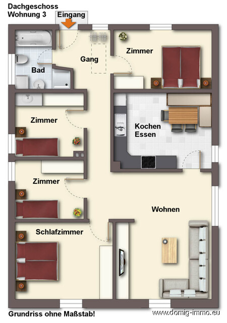 NEUER PREIS: Schönes Grundstück mit Drei-Parteien-Haus in Dornbirn zu verkaufen!