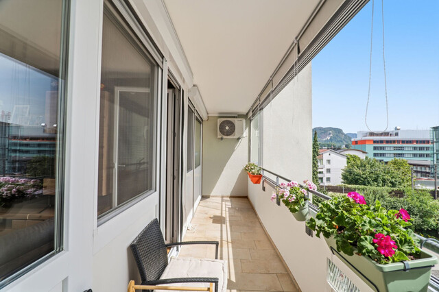 Helle 3,5-Zimmer-Wohnung mit Loggia in zentraler Lage von Bregenz