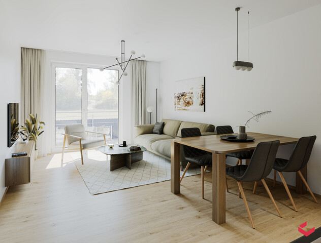 Clever geplante 2-Zimmer-Dachgeschosswohnung | Top 10