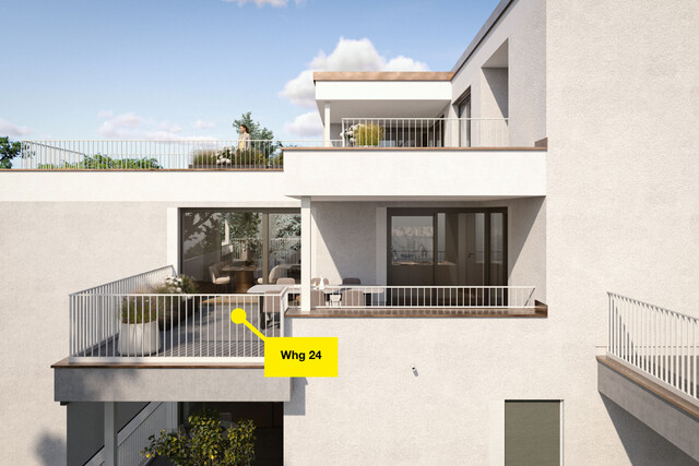 4-Zimmer-Dachgeschosswohnung mit Penthouse-Charakter | Top 24