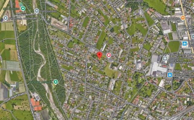 Sonniges Baugrundstück in Dornbirn/Rohrbach mit eigener Zufahrt!