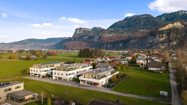 Hohenems: moderne Dachgeschosswohnung mit über 100m² Wohnfläche und ca. 90m² Terasse!