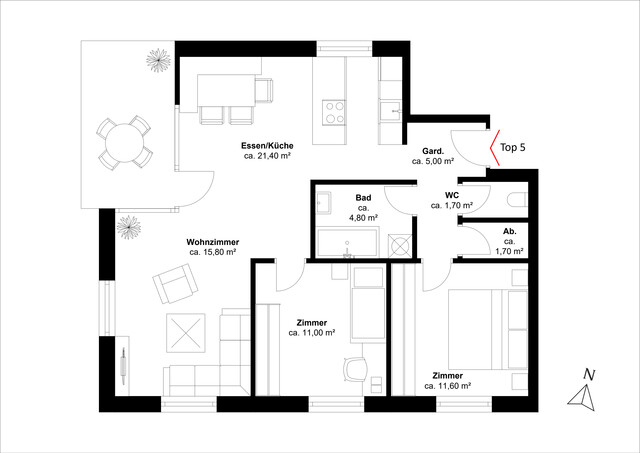 Top 05 - Modernes Neubauprojekt mit Weitblick!