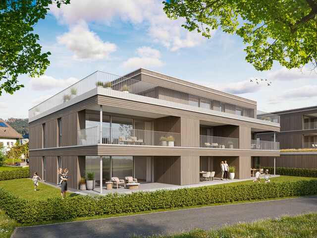 2-Zimmer-Terrassenwohnung in ruhiger Lage in Schwarzach - W2-05