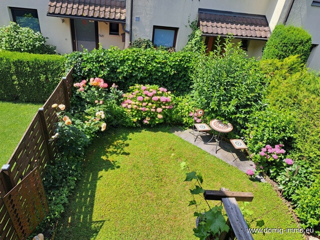 Reihenhaus in Bregenz mit Garten, Keller und Tiefgaragenplatz