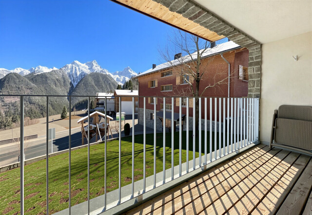 Aussicht garantiert – Attraktive Ferienwohnung am Bürserberg