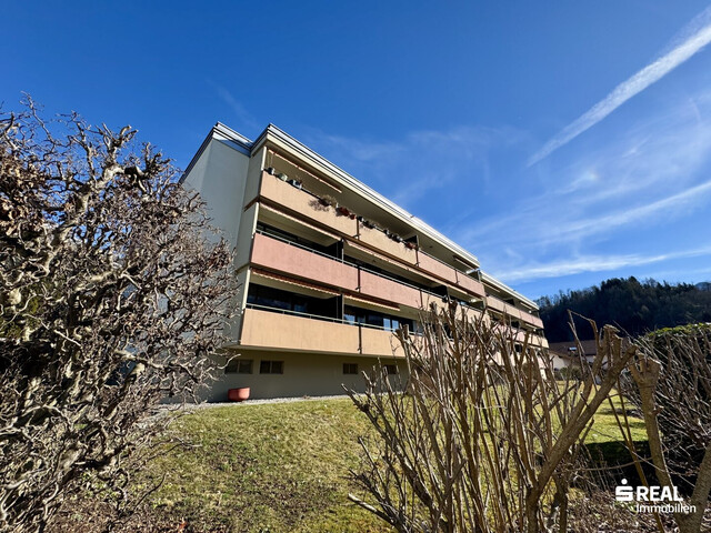 Tolle 3-Zimmerwohnung mit zwei Balkonen und einer Garagenbox