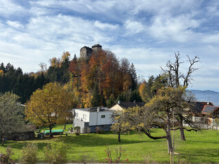Baugrundstück am Fuße von Schloss Glopper
