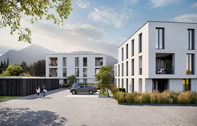 In Bau: 3-Zimmer Dachgeschosswohnung mit Terrasse und viel Privatsphäre (Top A10)