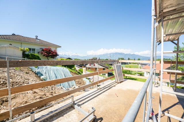 Neubau: 4-Zimmer-Wohnung mit großer Terrasse und Garten in Muntlix