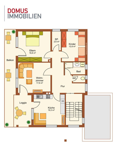 Lichtdurchflutete 3,5-Zimmer-Wohnung in Dornbirn-Schoren!