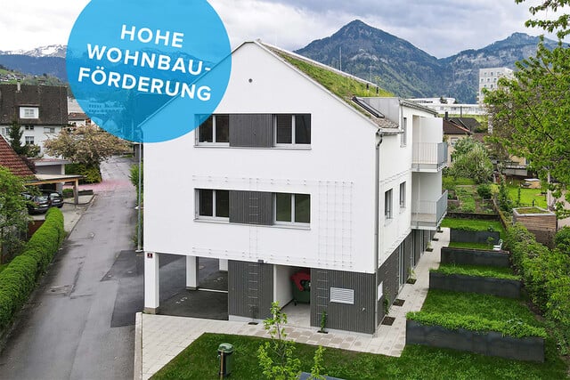 Schöne 3-Zi-Wohnung mit Garten & Balkon.