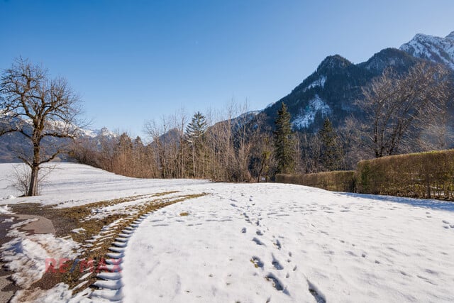 Wohnen wo andere Urlaub machen - Grundstück in Bürserberg