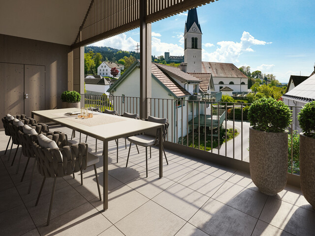 4-Zimmerwohnung mit Dachterrasse| B07