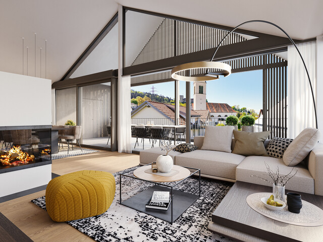 4-Zimmerwohnung mit Dachterrasse| B07