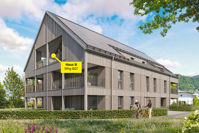 4-Zimmerwohnung mit Dachterrasse| B07