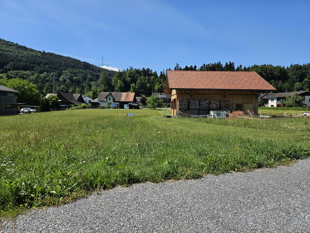 Schönes Baugrundstück in Göfis - Langacker zu verkaufen