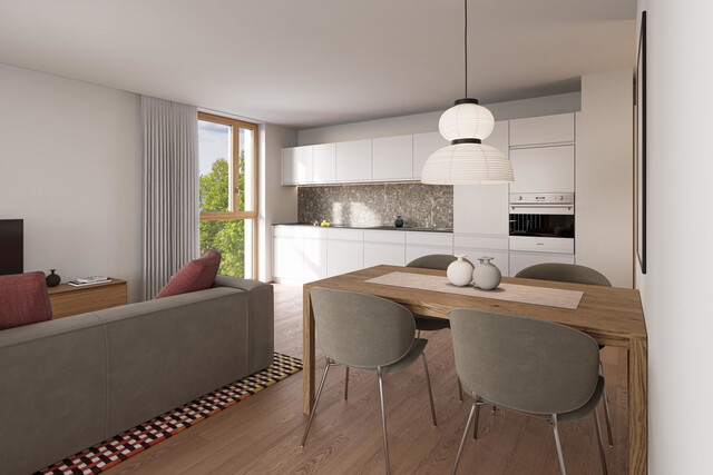 3-Zimmer-Wohnung mit Loggia zu verkaufen (Top 32)