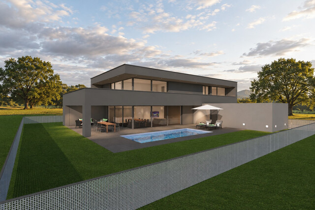 exklusives Einfamilienhaus