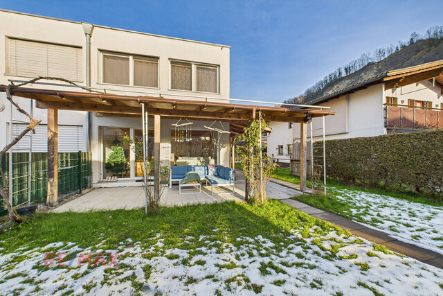 Modernes Eckreihenhaus mit über 110m² Garten in Hohenems