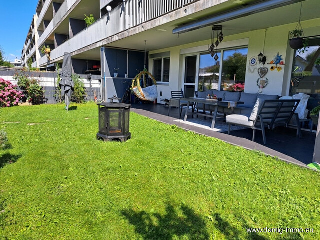 Großartige 4 Zim. Gartenwohnung mit ca. 96m² Wfl., großer Terrasse und Tiefgaragenplatz in Hohenems!