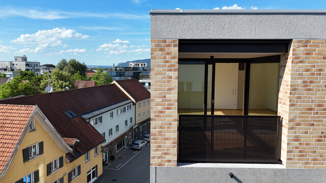 Erstbezug: Highlight über den Dächern von Dornbirn - 3-Zimmerwohnung im 4. Obergeschoss mit Südwest-Ausrichtung / Stellplatz inklusive!