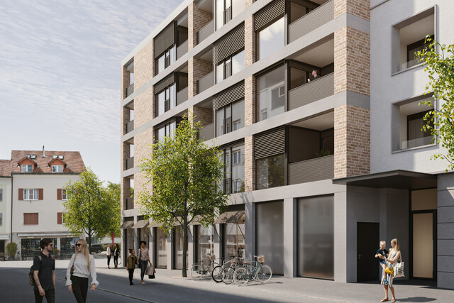 Erstbezug: Highlight über den Dächern von Dornbirn - 3-Zimmerwohnung im 4. Obergeschoss mit Südwest-Ausrichtung / Stellplatz inklusive!