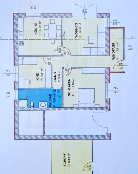 Gemütliche 3-Zimmer-Erdgeschosswohnung in Bludenz – Ihr neues Zuhause!