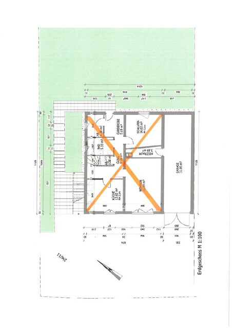 Großzügige Garage in ruhiger Lage in Feldkirch-Tisis