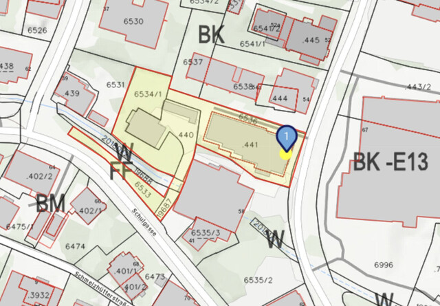 Wohn- und Geschäftshaus mit Entwicklungspotenzial in zentraler Lage von Dornbirn