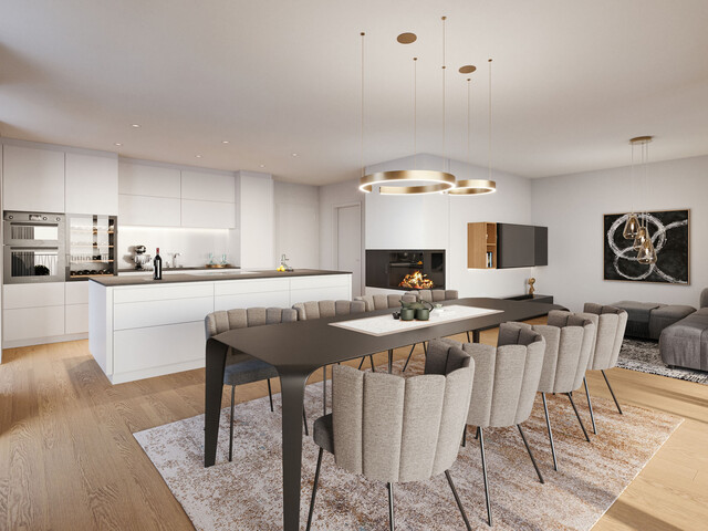 4,5-Zimmer-Dachgeschosswohnung mit Weitblick | B12