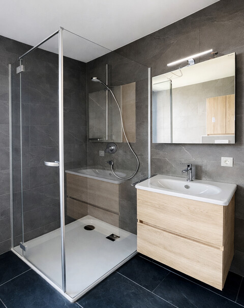 Architektonisches Schmuckstück | 2-Zimmer-Terrassenwohnung | Erstbezug | Eckwohnung | provisionsfrei | inkl. TG-Platz