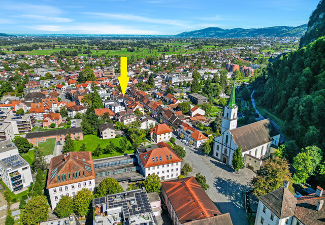 VERKAUFT: Sanierte Dachgeschosswohnung im historischen Zentrum von Hohenems