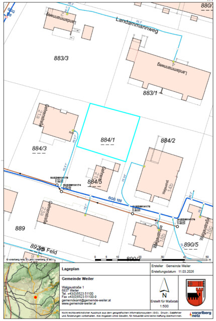Attraktives Grundstück im Vorderland – 475 m² in ruhiger Lage