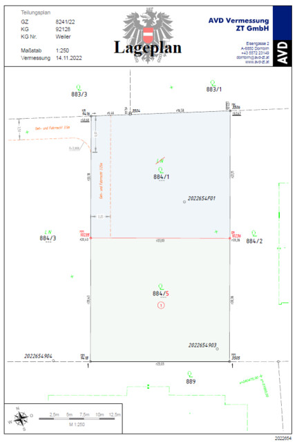 Attraktives Grundstück im Vorderland – 475 m² in ruhiger Lage