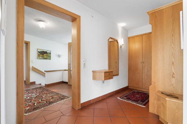 Kaminfeuer & Panoramablick: das Ried von der Terrasse aus genießen