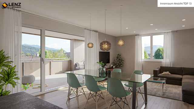 2-Zi-Terrassenwohnung TOP 7 in Rankweil, Vorderlandstraße 2