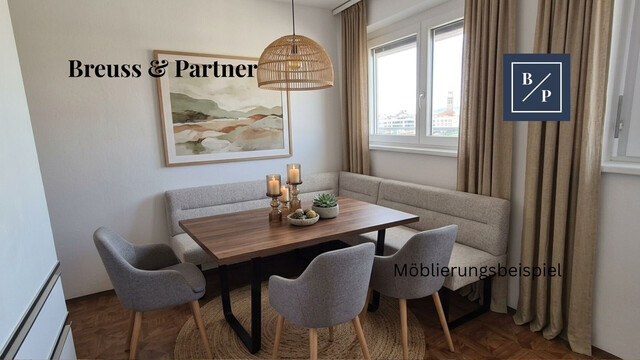 Attraktive 2-Zimmer-Wohnung mit Balkon in zentraler Lage von Bregenz. Sensationelles Preis- Leistungs Verhältnis