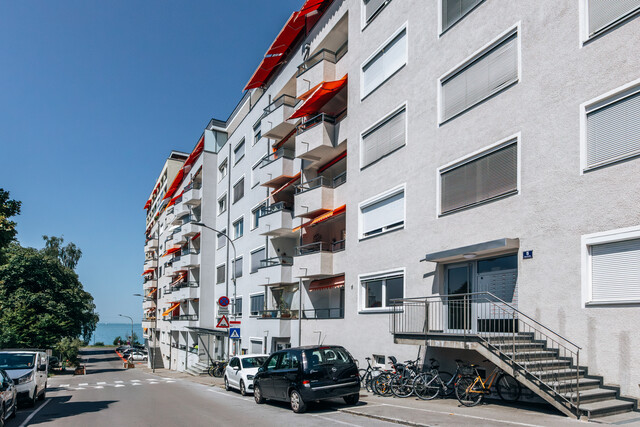 104 m² | Helle 3.5 Zimmer Wohnung | Seeblick | 2 Gehminuten zum Bodensee | 10 Gehminuten ins Zentrum Bregenz | ruhige Lage