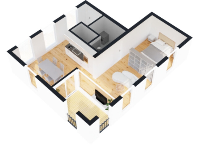 Eco.flats - Schöne Loftwohnung in Weiler - Top 3