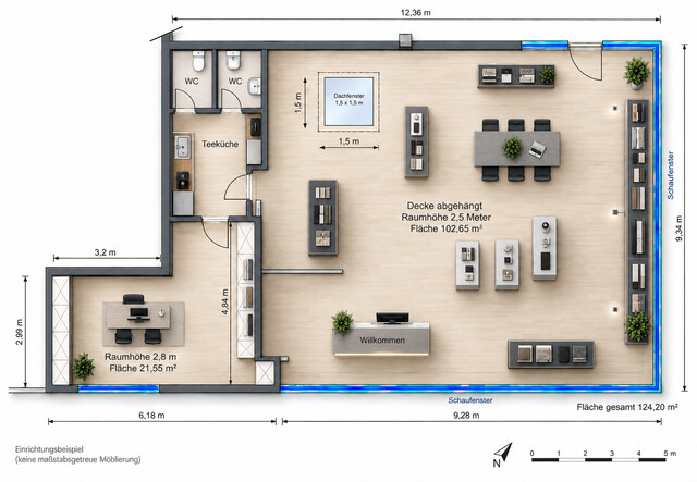 Dornbirn Schwefel - Gewerbefläche mit ca. 125 m²