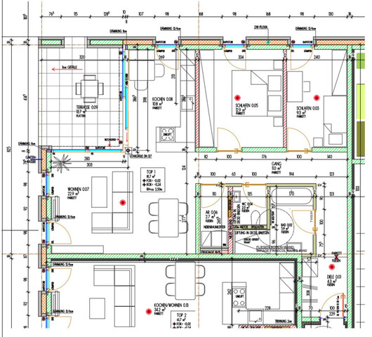 Wohnen im Villenviertel von Dornbirn!  Exklusive 3 Zimmer Garten Wohnung- provisionsfrei!!