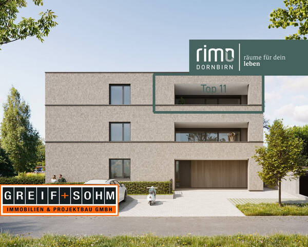 Top 11 | Viel Terrasse für neue Lieblingsmomente mit Blick auf den Gebhardsberg | 3 Zimmer-Dachgeschosswohnung