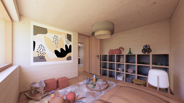 Neubau: das beliebte trimana Vollholz Doppelhaus mit 140 m² - in Langen bei Bregenz, Top Lage, Baubeginn im März 2026