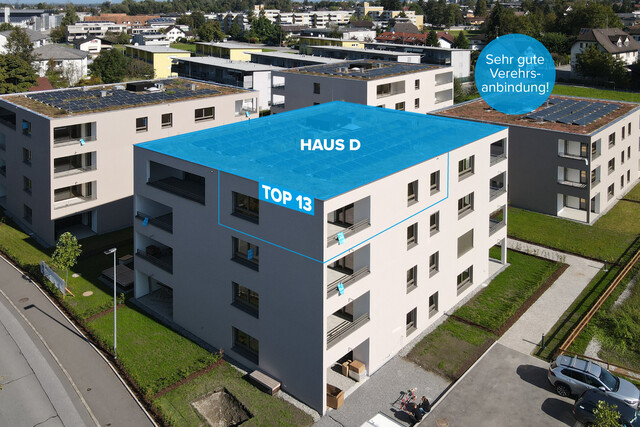 NEUBAU: 4-Zi-Wohnung im Dachgeschoss