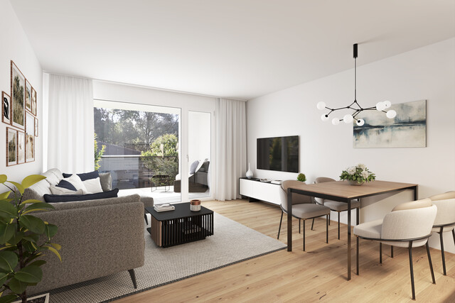 2-Zimmer Neubau Wohnung mit Balkon, Abstellraum und Keller in Top-Lage!