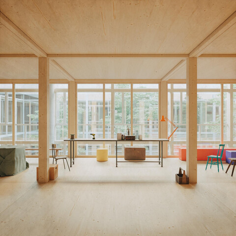 Flexible Büroflächen von 50 – 115 m² im Zentrum von Dornbirn in einer einzigartigen Industriearchitektur in der CampusVäre 